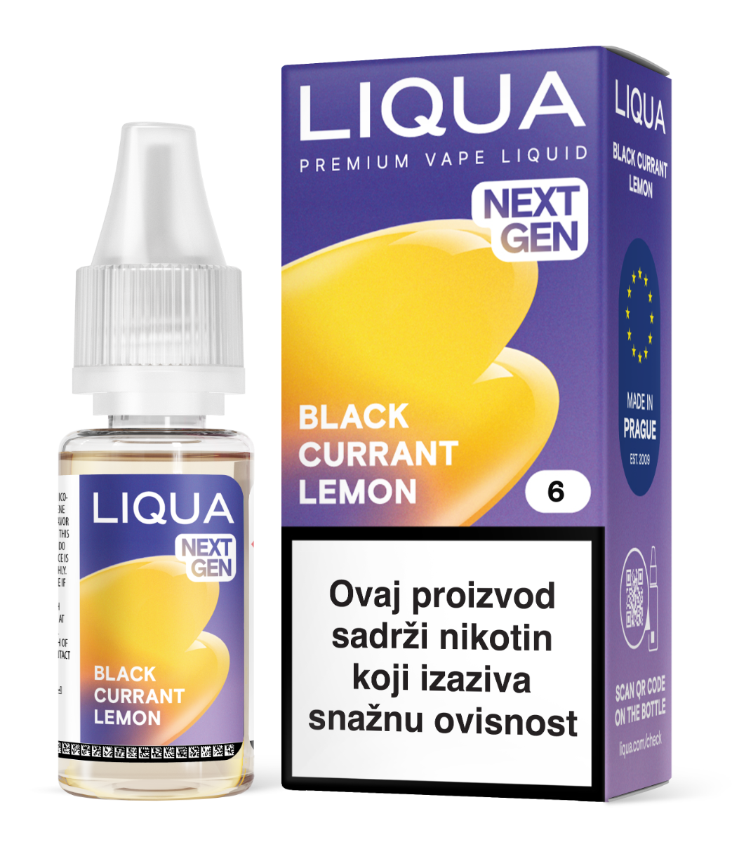 Liqua - Blackcurrant Lemon