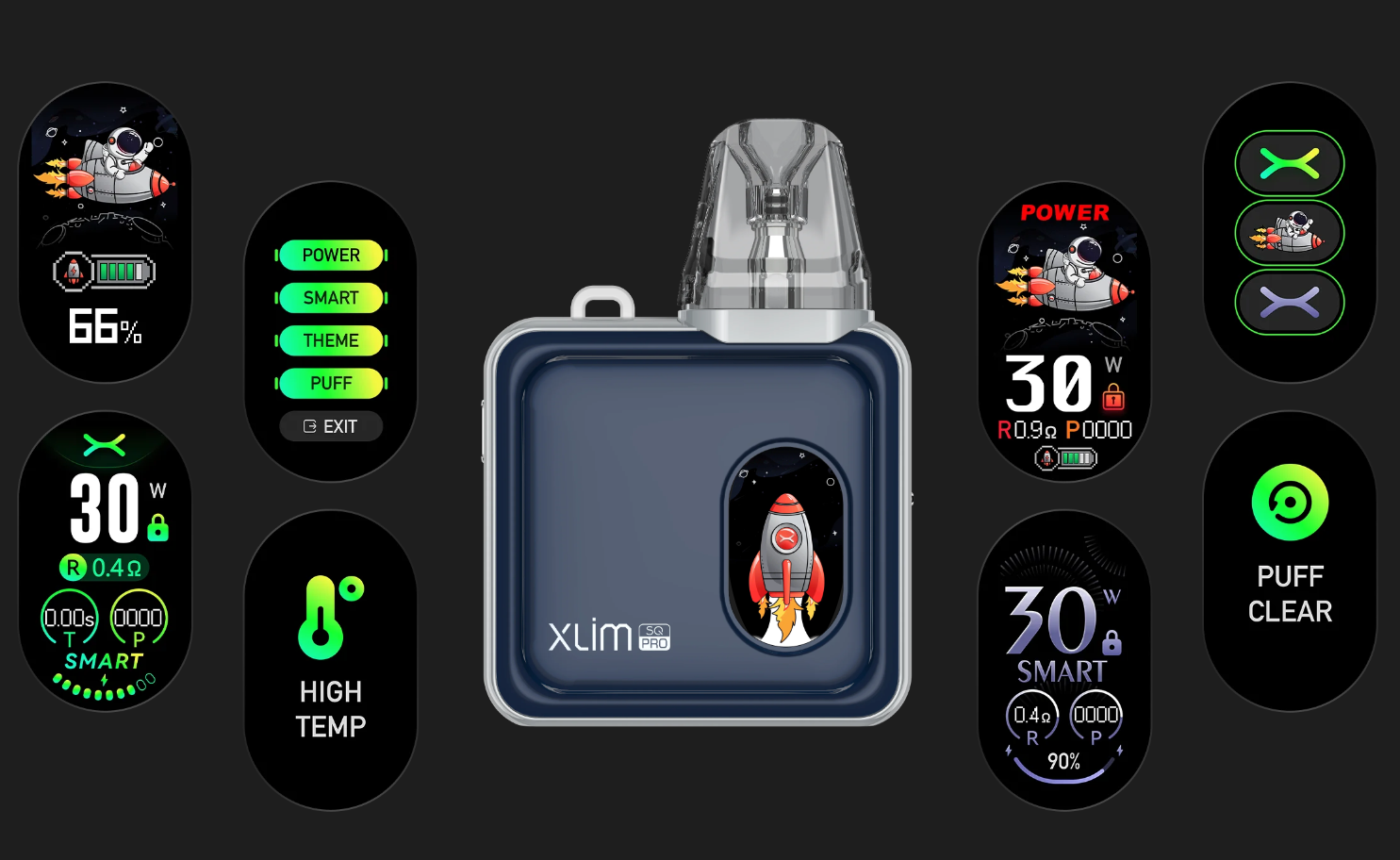 OXVA Xlim SQ Pro 1200mAh - Slika 13