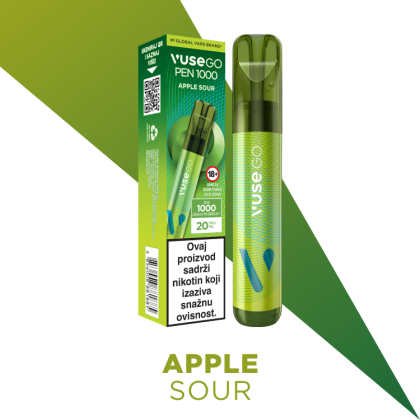 VUSE GO PEN 1000 - Apple Sour