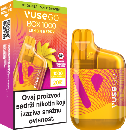 VUSE GO BOX 1000 - Lemon Berry