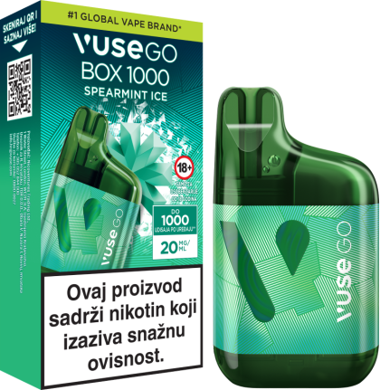VUSE GO BOX 1000 - Spearmint Ice