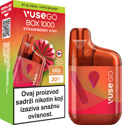 VUSE GO BOX 1000 - Strawberry Kiwi
