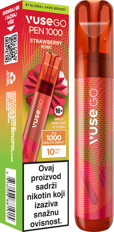 VUSE GO PEN 1000 - Strawberry Kiwi