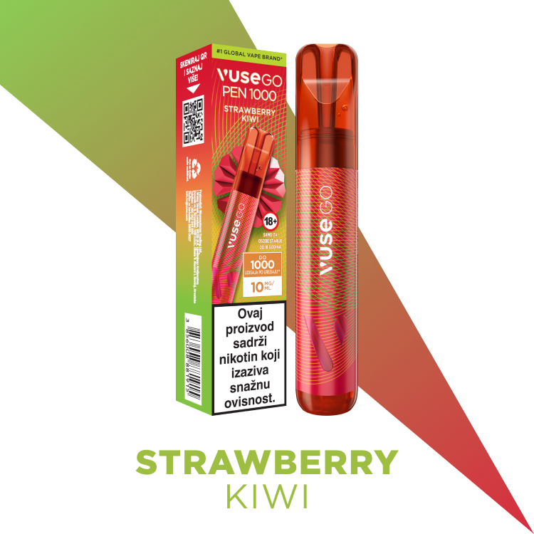 VUSE GO PEN 1000 - Strawberry Kiwi
