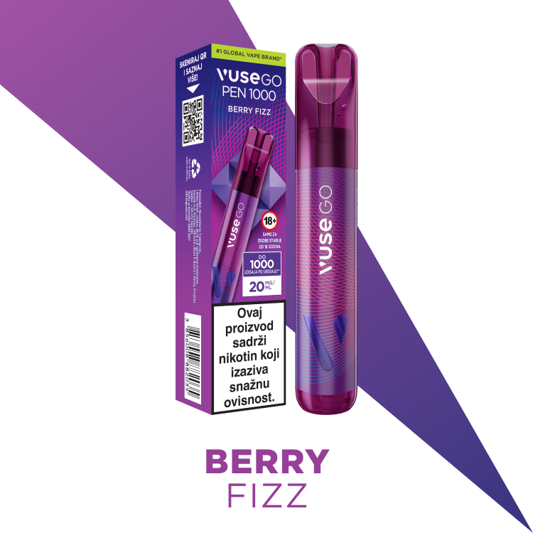 VUSE GO PEN 1000 - Berry Fizz