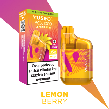 VUSE GO BOX 1000 - Lemon Berry