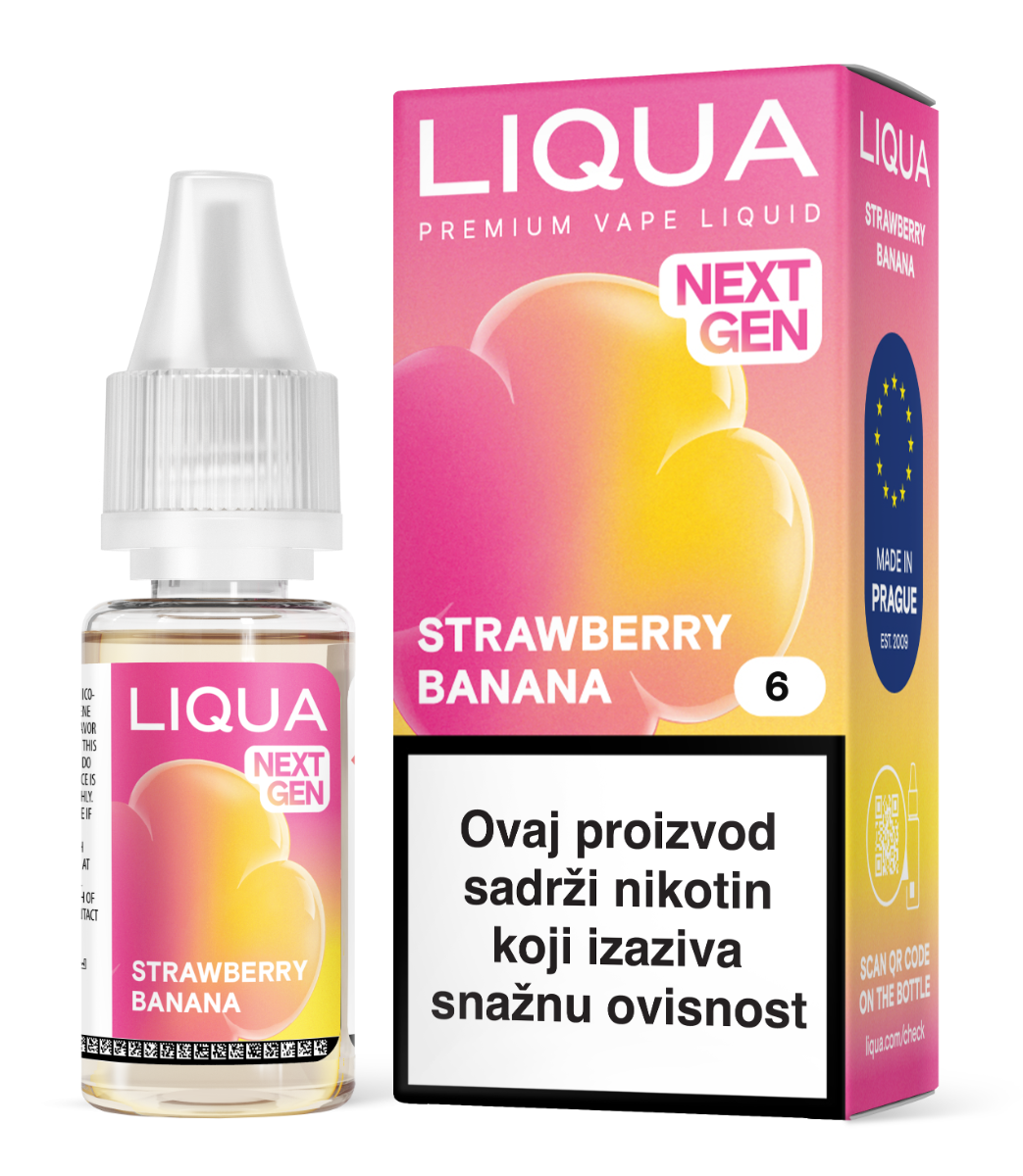 Liqua - Strawberry Banana