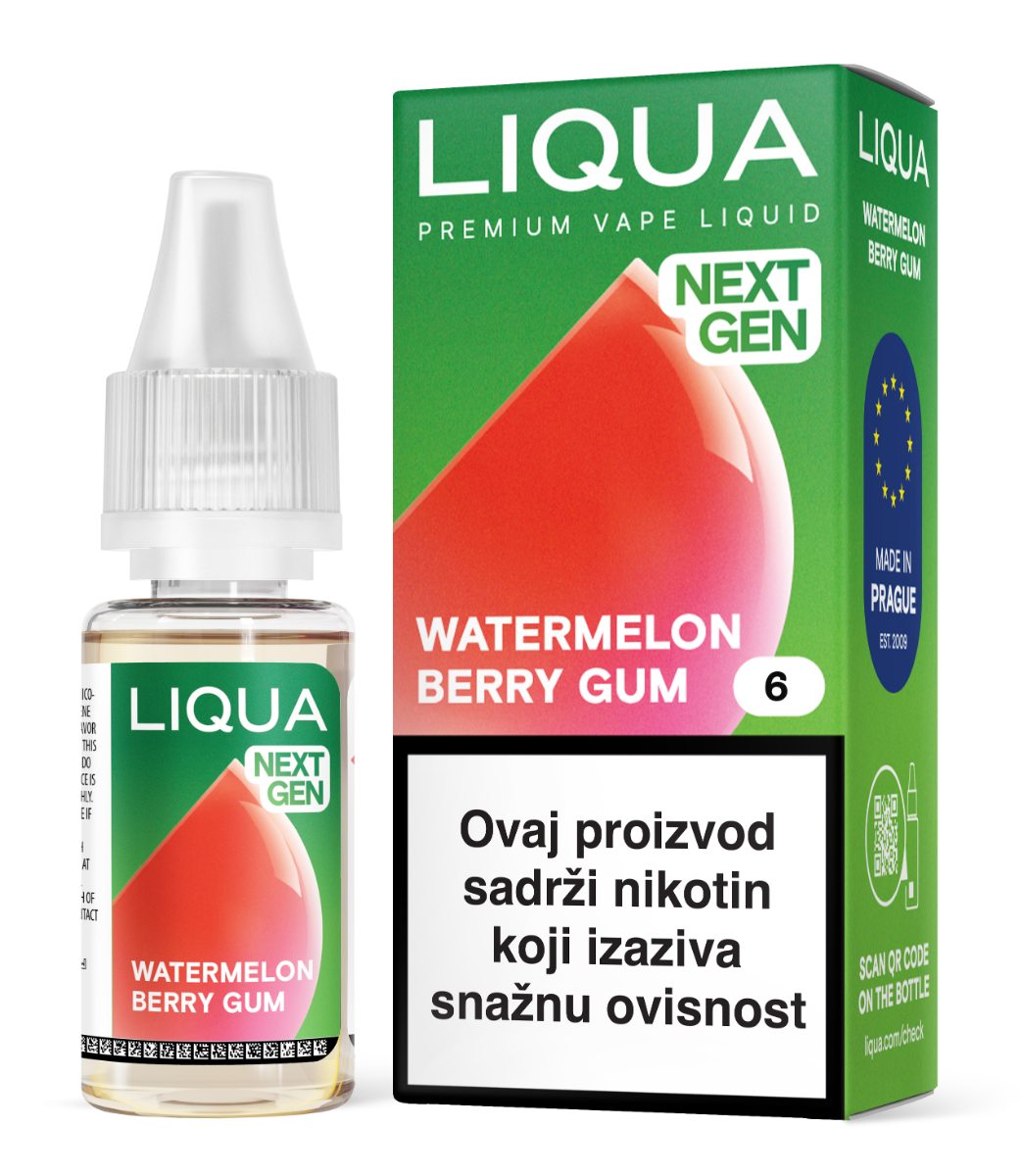 Liqua - Watermelon Berry Gum